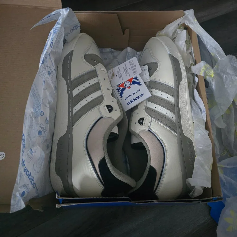 Mens Adidas Rivalry 86 Low - Picture 13 of 13